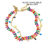 Flutter Anklet  by Erimish  - PREORDER