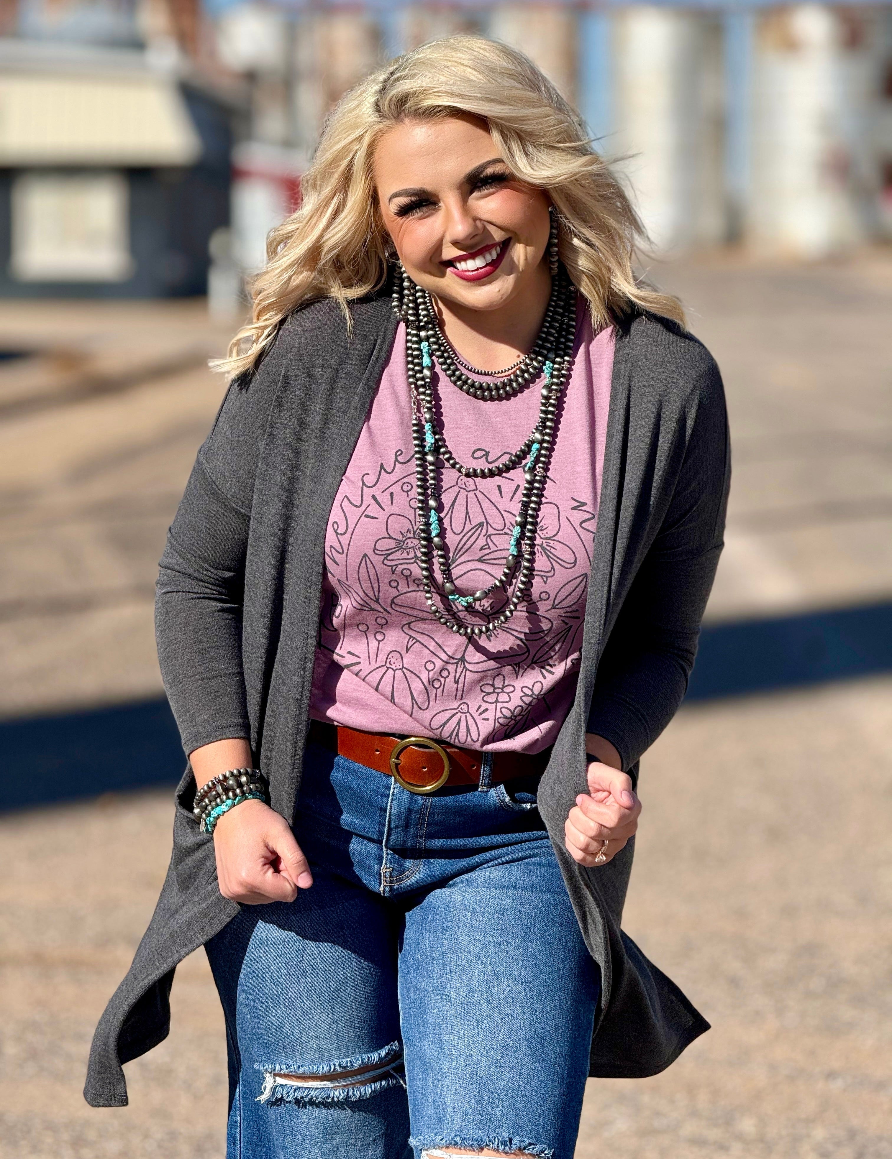 Grey Hacci Cardigan
