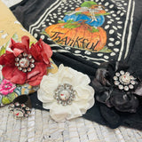 Flower/Bling Shirt Slide - All Colors - RESTOCK!  - PREORDER