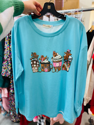 Latte Lovin' & Cookie Cuttin' Top - HOLIDAY CHEER