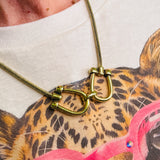 Vivienne Horsebit Snake Chain Necklace - 2 Styles