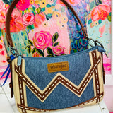Classic Shoulder Bag, Jean