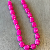 Gwyn Square Marble Necklace