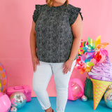 Coffeehouse Top - Black - LAST ONES FINAL SALE