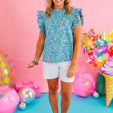 Graceful Blossoms Top - LAST ONES FINAL SALE
