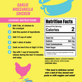 PREORDER -  Crockstar - Garlic Mozzarella Chicken