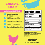 PREORDER -  Crockstar - Green Chile Chicken
