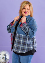 Load image into Gallery viewer, Plaid Reputation Jacket - FINAL SALE
