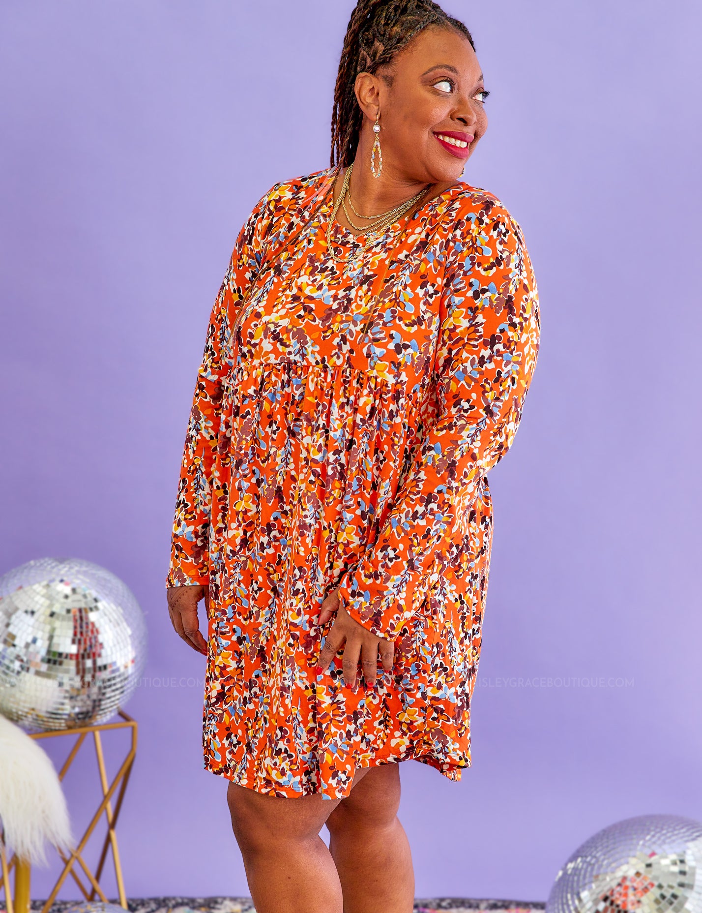 Milan Memories Dress - Rust* LAST ONES FINAL SALE *