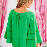 Queen Of Your Heart Top - Green* LAST ONES FINAL SALE *