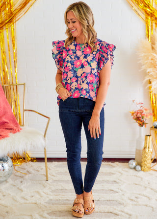 Bold Bouquet Top - FINAL SALE