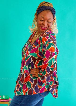 Symphony Of Leaves Top* FINAL SALE *