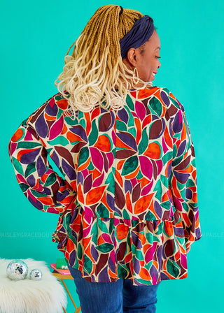Symphony Of Leaves Top* FINAL SALE *