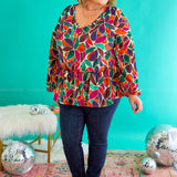 Symphony Of Leaves Top* LAST ONES FINAL SALE *