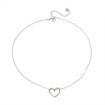 Tangled in Love Heart Necklace - WATERPROOF-Necklace-Pretty Simple