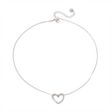 Tangled in Love Heart Necklace - WATERPROOF-Necklace-Pretty Simple