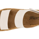 Heatwave Wedge Sandals - White by Corkys - PREORDER