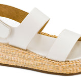 Heatwave Wedge Sandals - White by Corkys - PREORDER