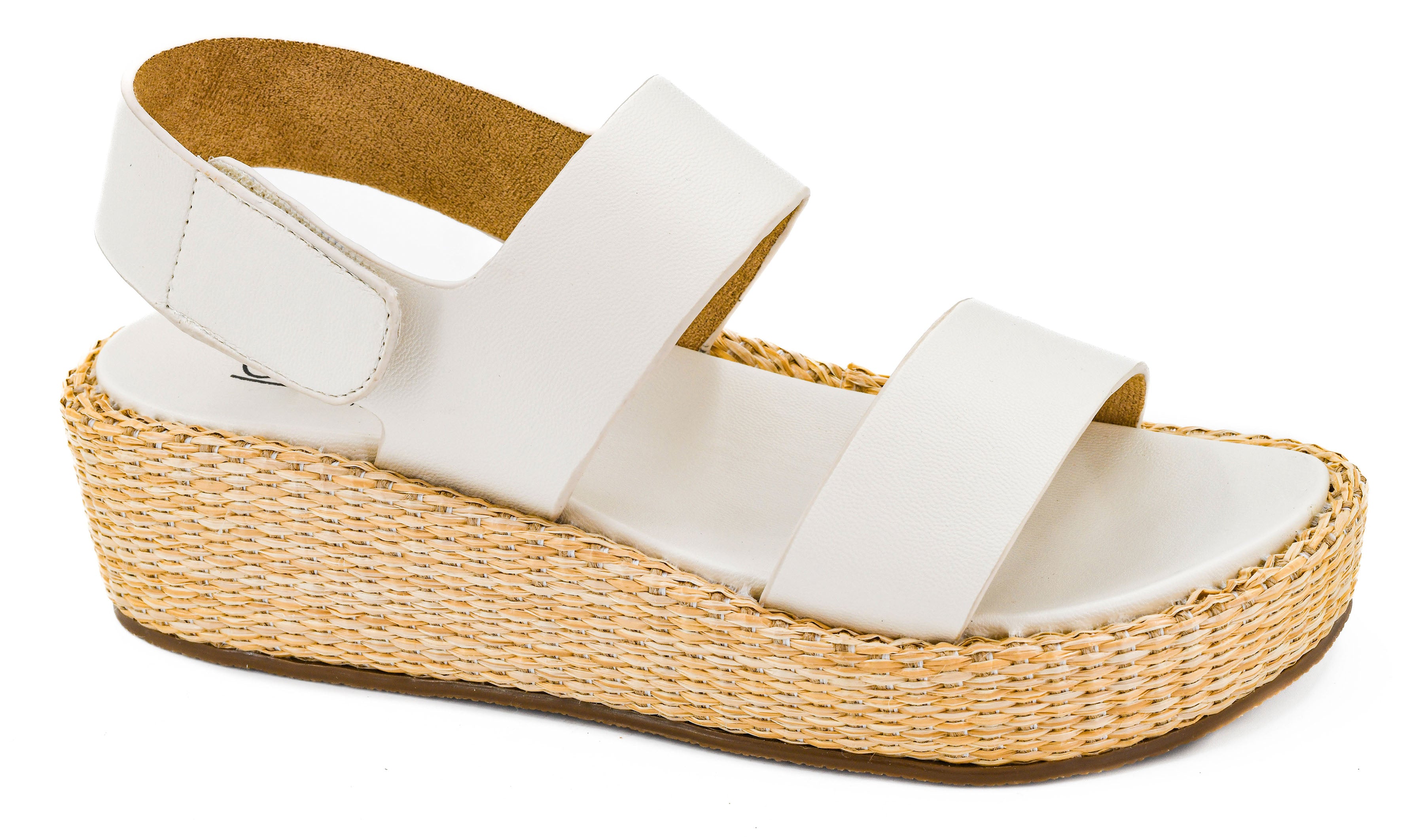 Heatwave Wedge Sandals - White by Corkys - PREORDER