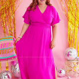 Sweetest Serendipity Dress - Hot Pink* FINAL SALE *