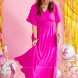 Sweetest Serendipity Dress - Hot Pink* FINAL SALE *