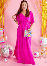 Load image into Gallery viewer, Sweetest Serendipity Dress - Hot Pink - FINAL SALE
