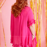 Santorini Tunic/Coverup - Fuchsia* FINAL SALE *