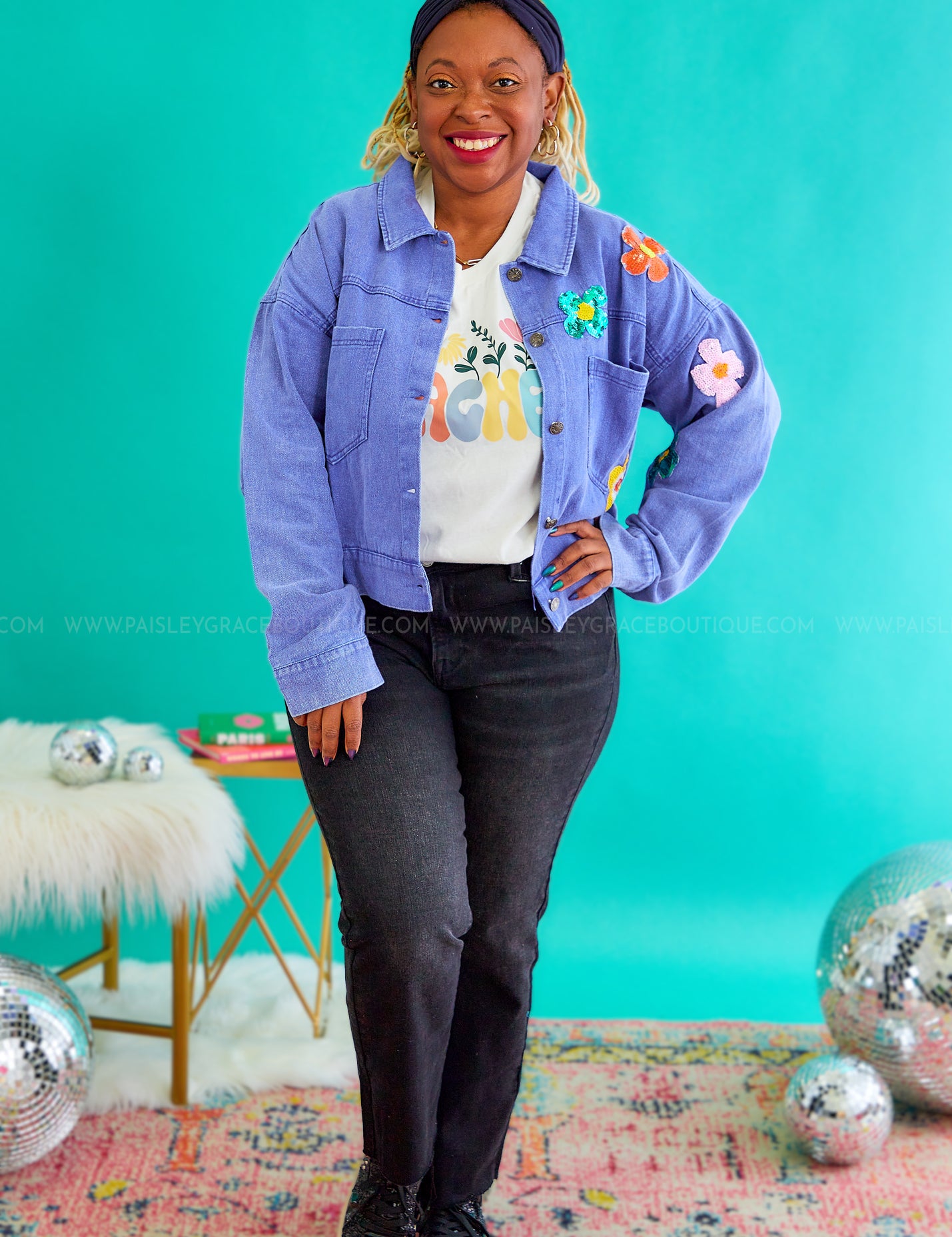 Boldly Blooming Jacket - 2 Colors* FINAL SALE *.