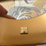 Blackout Queen Bee Gold Lining - Vintage Lucite Clamper Bracelet