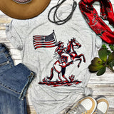 Patriotic Cowboy Tee