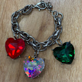 Triple Heart Bracelet