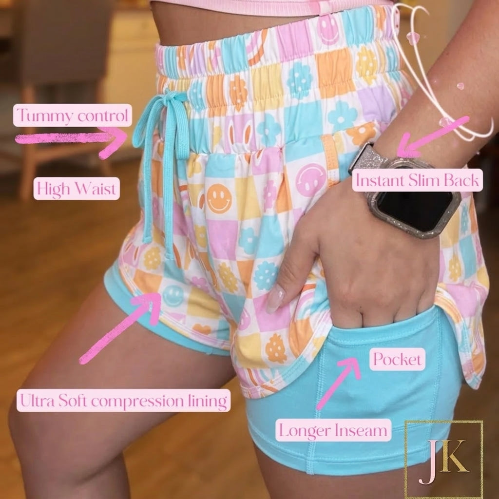Easter Print JK Miracle Shorts | JK Label