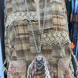 Pearl Strand Sacred Heart Frills Necklace