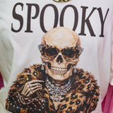 Spooky Skeleton Boujee Tee