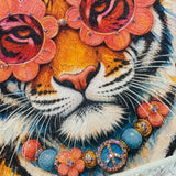 Flower Peace Tiger Boujee Tee
