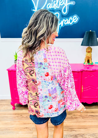 Having A Great Time Top - Purple - FINAL SALE