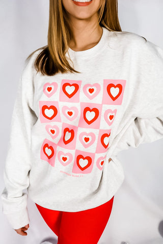 Lots of Love Oatmeal Sweatshirt - PREORDER