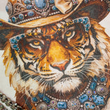 Turquoise Tigress Boujee Tee