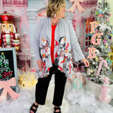 Snow Much Joy Cardigan - HOLIDAY CHEER - LAST ONES FINAL SALE