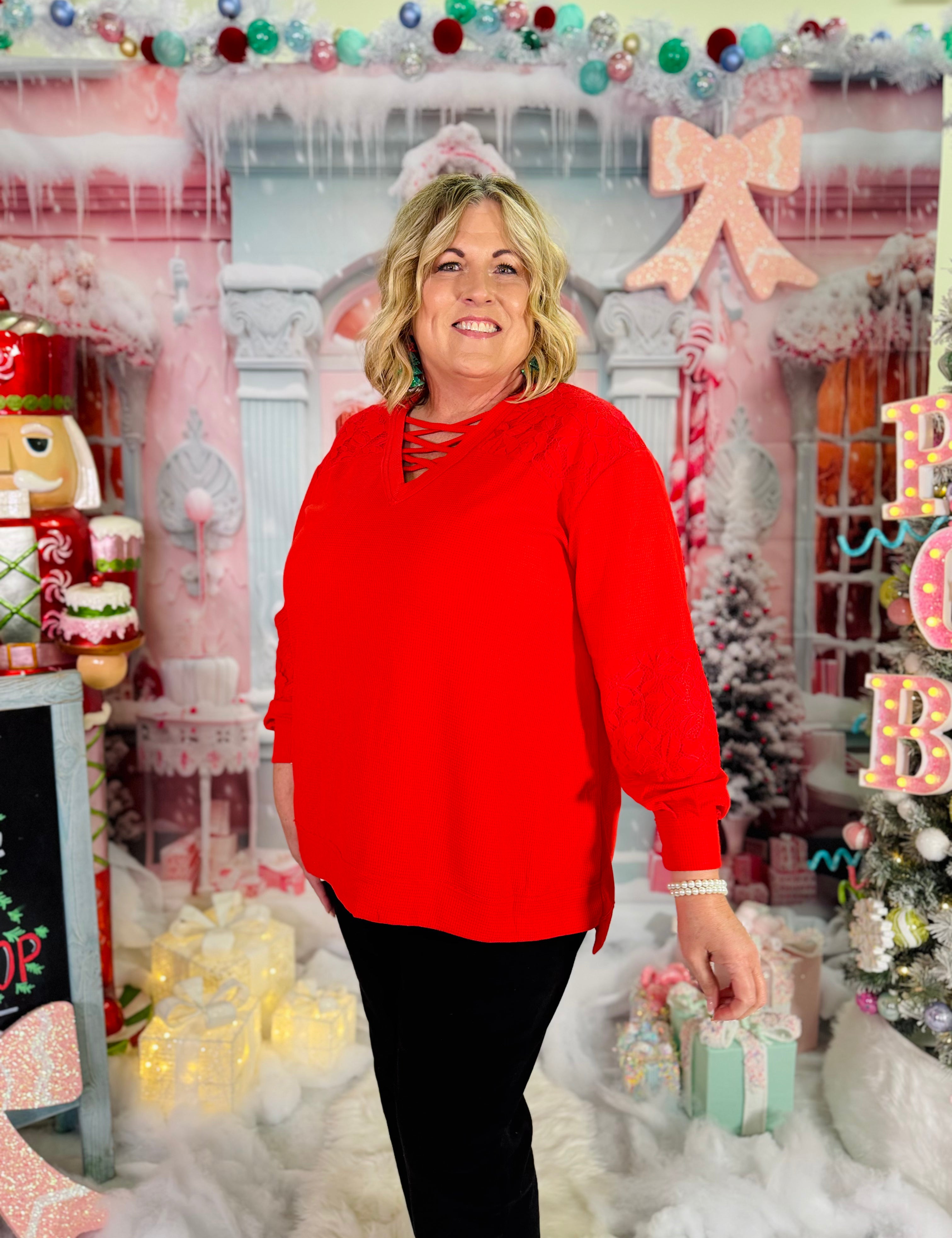 Scarlet Nights Top