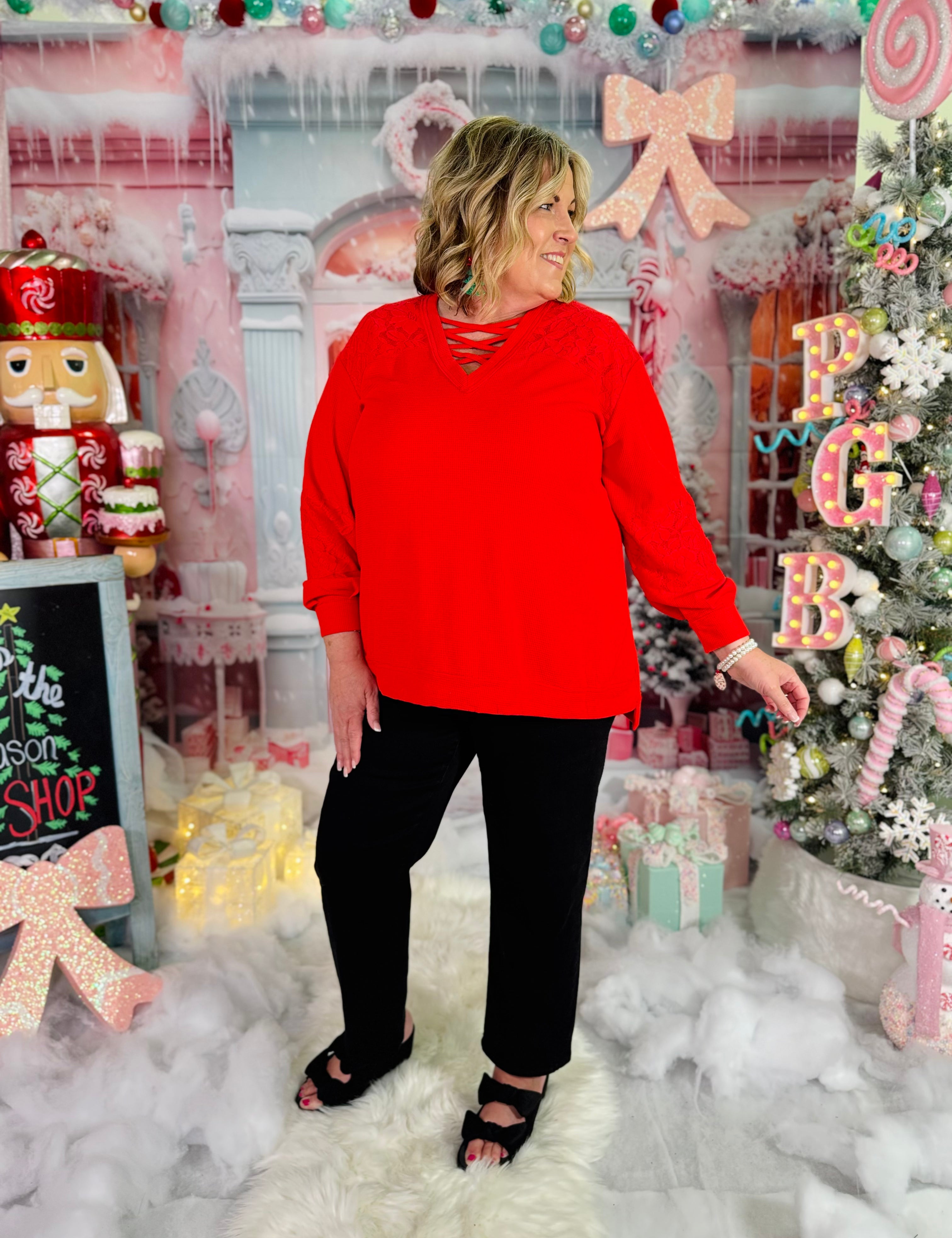 Scarlet Nights Top
