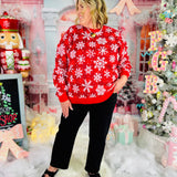 Snowfall Serenade Sweater - HOLIDAY CHEER - LAST ONES FINAL SALE