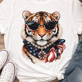 Americana Cool Cat Boujee Tee