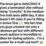 BrowLock Brow Gel