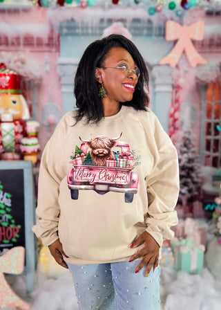 Merry Highland Magic Sweatshirt