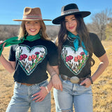 Lauren's Western Heart Tee