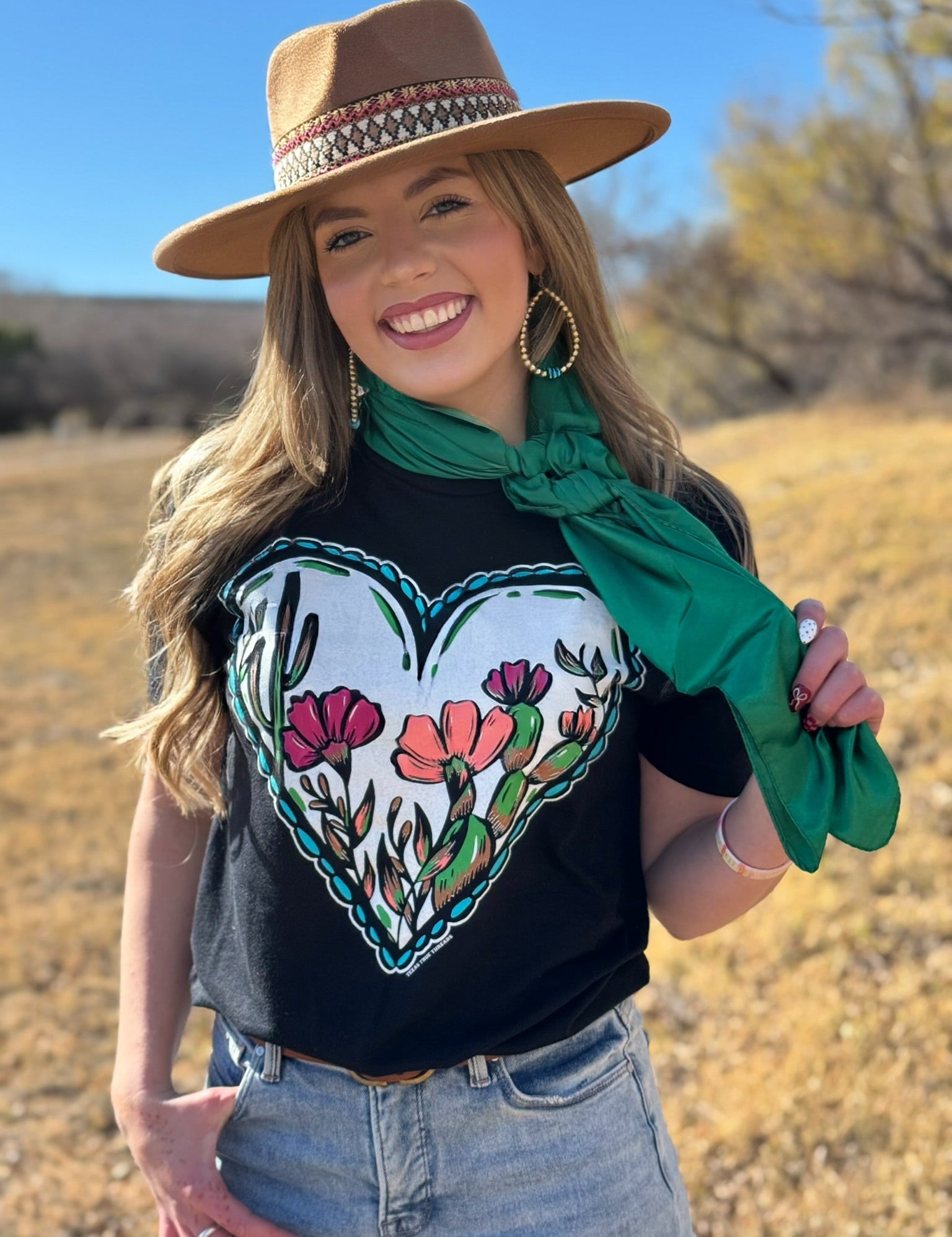 Lauren's Western Heart Tee