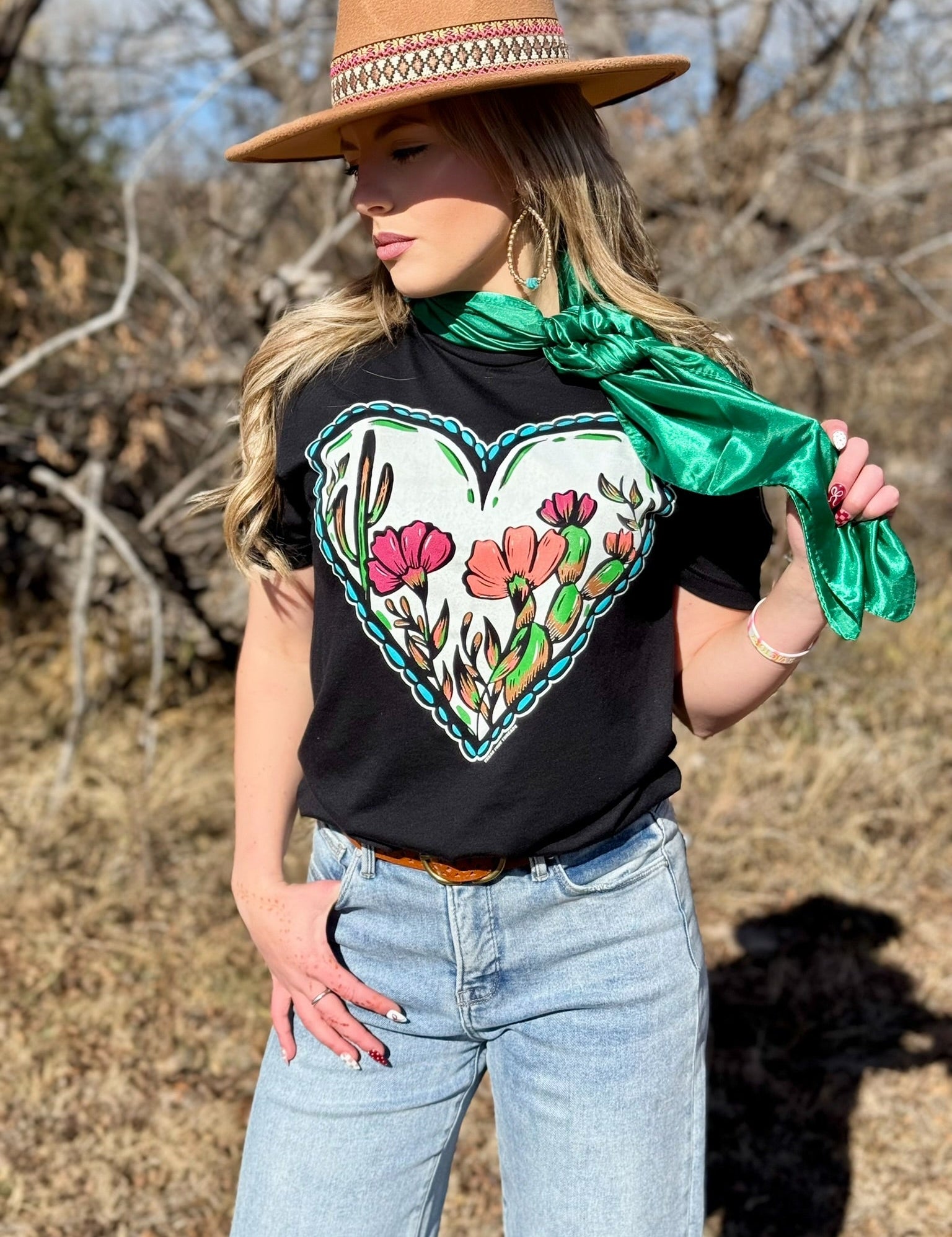 Lauren's Western Heart Tee