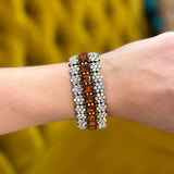 Rare Bird Brown Stretch Bracelet #101 PREORDER
