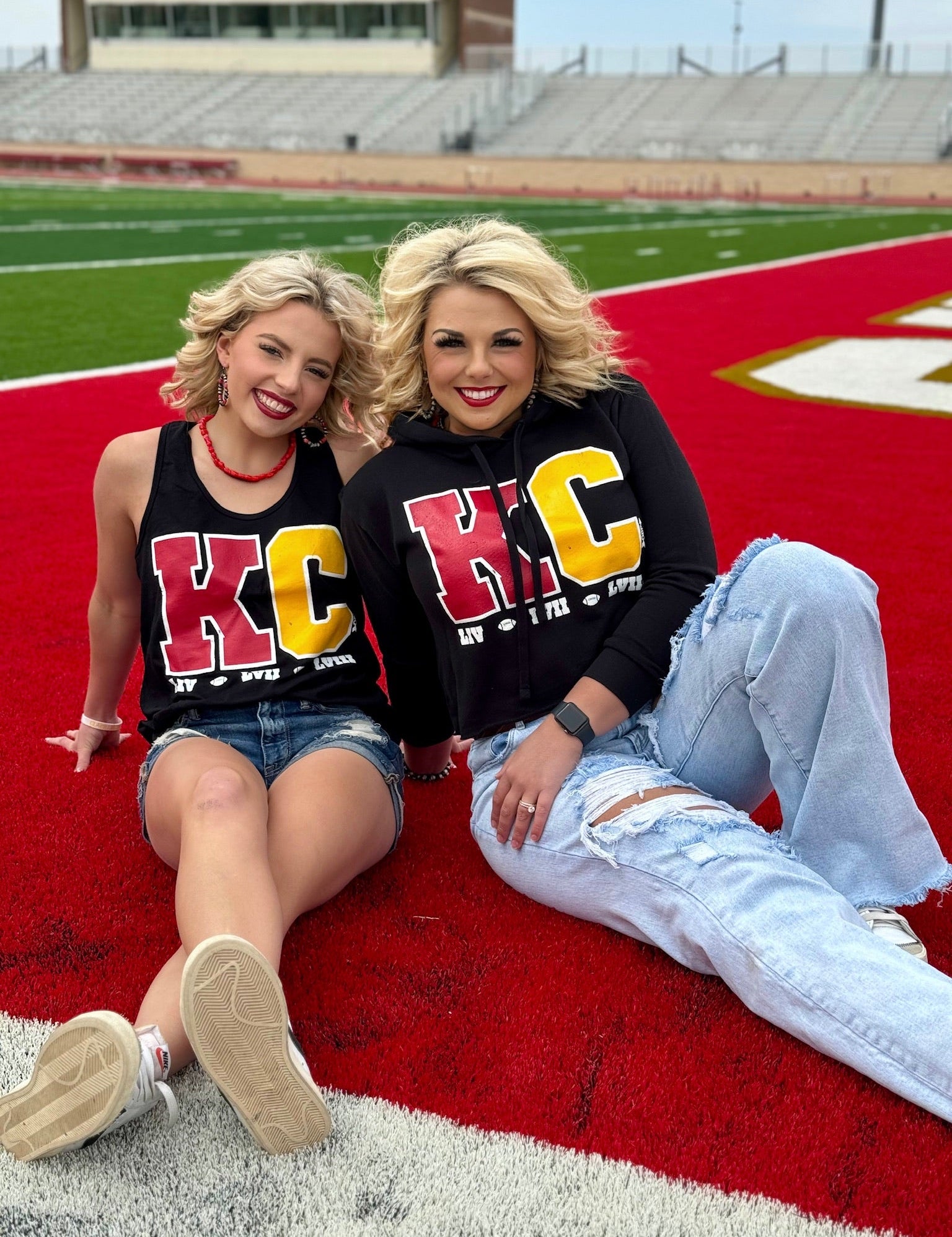 KC Block with Super Bowl Wins by Randi Mahomes